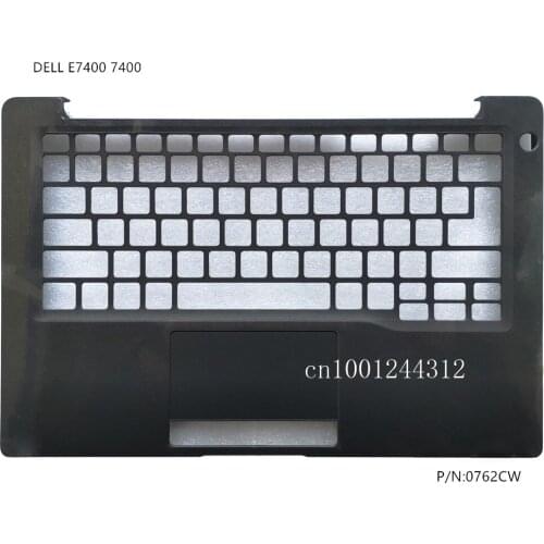 New Original For DELL Latitude E7400 7400 Palmrest Upper Case Keyboard Bezel Cover 0762CW