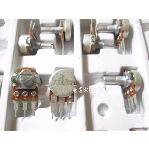 Original new 100% import P160KN22F B10K single potentiometer 3pin (SWITCH)