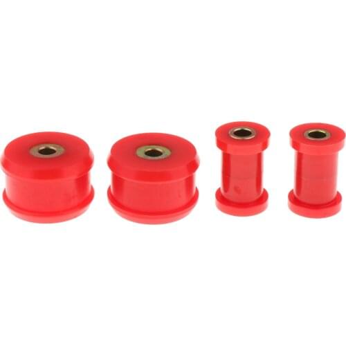 Polyurethane Car Front Control Arm Bushings Red for VW Beetle MK4 1998-2006
