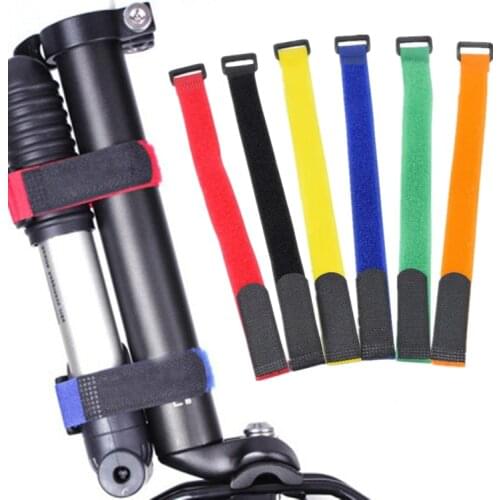 5Pcs 25cm Bicycle Handlebar Strap Road Bike Handlebar Fixed Tape Bicycle Tie Rope Cycling Riding Pump Bottle Fastening Bands