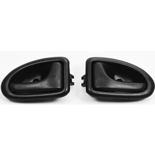 1Pc Black Left Right Side Car Interior Door Handle Knob Hand Handles For Renault Clio 1999-up Scenic 1999-2005 Megane 1998-2002