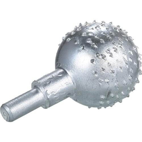 1/4 inch Shank Sphere Rotary Burr 3cm Head Milling Cutter Carbide File Tungsten Steel Wood Carving Grinding Head