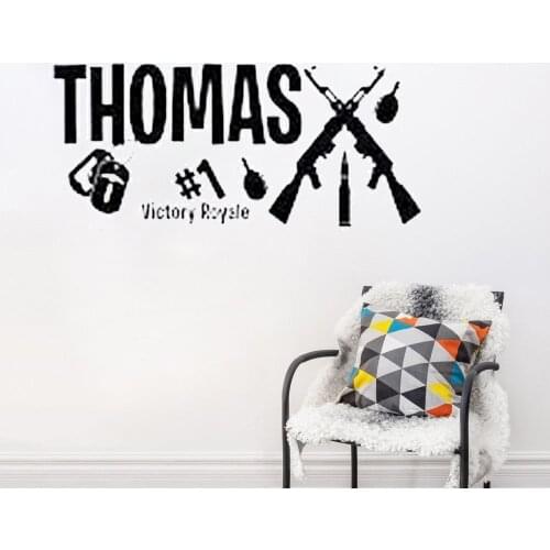 THOMAS Game WallSticker Decoration Gaming Removable Art Mural Gamer Art Decals Walls Of WisdomVinyl FY-42