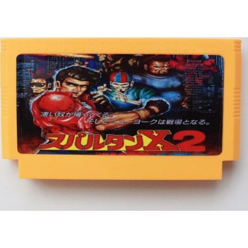 Top Quality Game Cartridge 60 Pins 8 Bit Game Card - Spartan X2 Region Free