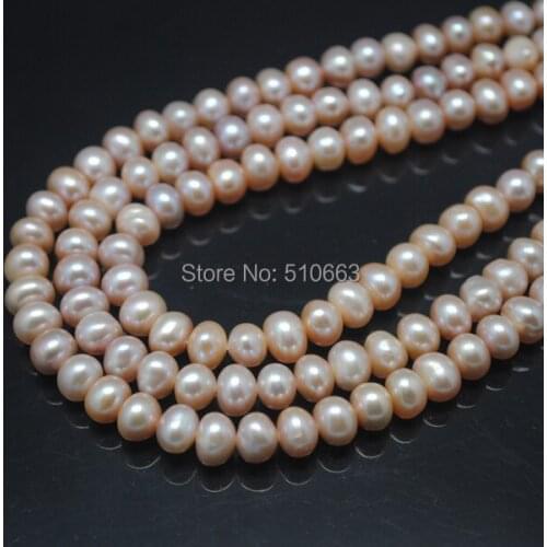 1 Strands=38cm length/Lot(45pcs), Nature Cultured Freshwater Pearl,Abacus Shape,Purple Colors,Size: 10-11mm,Nature Pearl