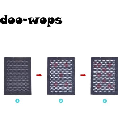 1pc WOW 3.0 The Ultimate WOW Magic Tricks Change Twice Card Magia Special Card Magician Close Up Gimmick Props Mentalism