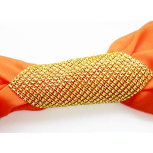 10pcs 12*12cm Napkin Holders Diamond Napkin Rings for Wedding Decoration Supplies Plastic Ring Table Decoration Accessories