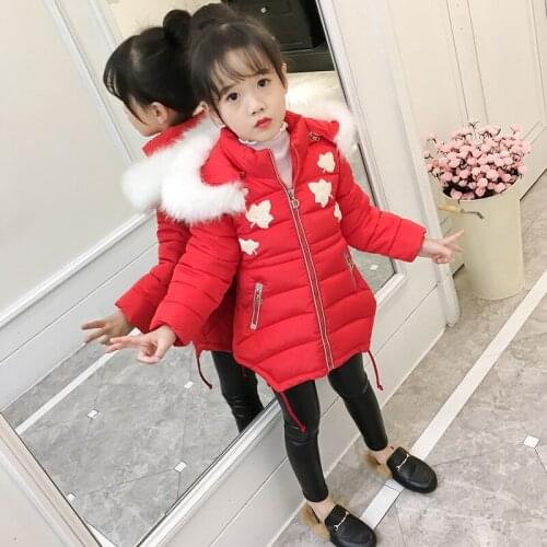 2018 new winter Girls Kids boys coat Down jacket outer clothing comfortable cute baby Clothes Children Clothing