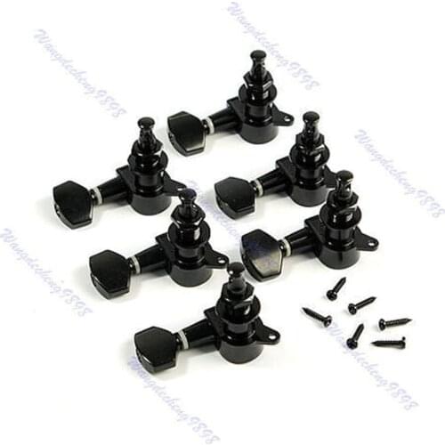 6R Inline Guitar String Tuning Peg Machine Head Tunner