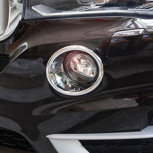 ABS Fog Light Cover for BMW or BMW X5 f15 2014 2015 2016 2017 2018 Front Bumper Fog Lamp Hoods Grilles Car Exterior Accessories
