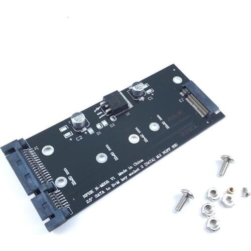 M.2 NGFF SSD Converter Adapter Card B+M Key M.2 SSD State Drive Adapter Card Upgrade Kit For SATA Revision I/II/III