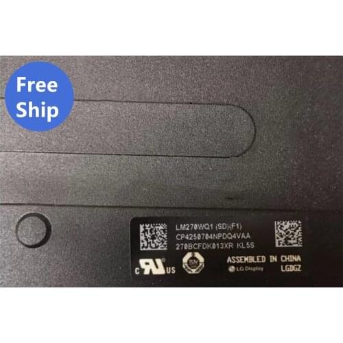 Free Shipping For Apple iMac 27" A1419 2K LCD Display Screen assembly LM270WQ1 SD F1 SDF2 MD095 Late 2012 2013 EMC 2546 2639