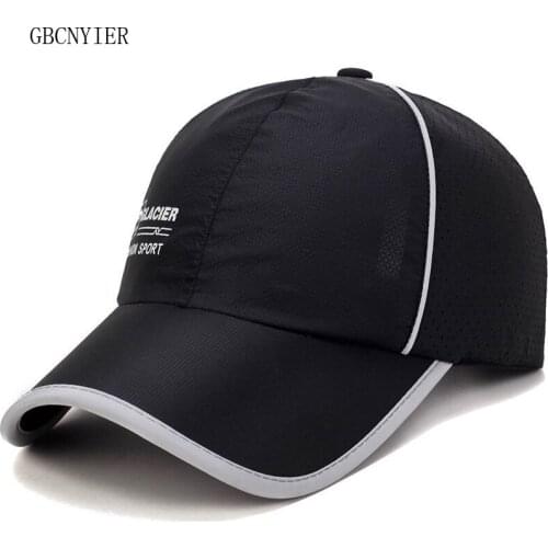 GBCNYIER Fashion Cool Men Baseball Cap Outdoor Cute Female Sun Hat Thin Cotton Sunbonnet Quick Dry Unisex Sport Visor Breathable