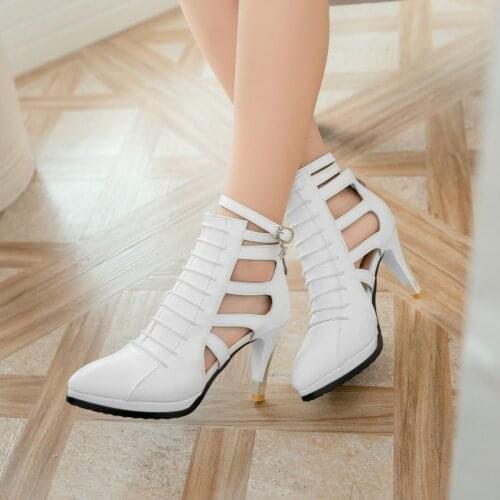 Big Plus Size 34-52 Ladies Shoes fashion 2017 Feminino Shoes Women Sandals High Heels Summer Chaussure Femme 366