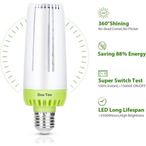 E26/E27 110V/220V Led Corn Bulb Led Smart IC Lamp SMD 5730 Energy Saving Light Bulb 60 leds 20W Color Changing Light