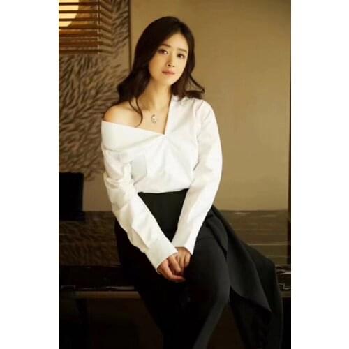 Guesod White Blouses