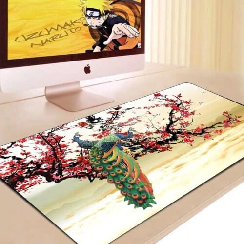 Chinese Painting Mouse Pad Keyboard Desktop Pad Pad Mouse Computer Game Console Mouse Pad XXL Non-slip Suitable for Keyboard Pad