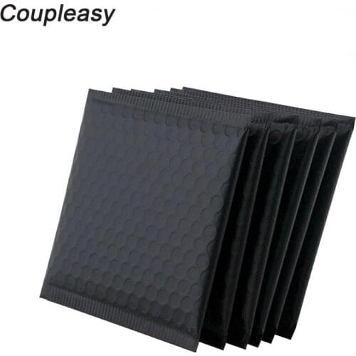 30Pcs Matte Black Bubble Envelope Self Seal Mailing Aluminum Foil Bags Waterproof Mail Packaging Bubble Mailer