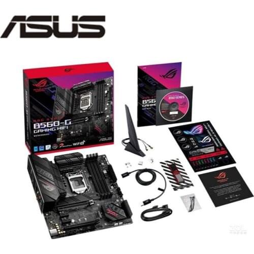 NEW For ASUS ROG STRIX B560-G GAMING WIF Motherboard Socket LGA 1200 DDR4 M.2 nvme ssd For Intel B560 Original Desktop Mainboard