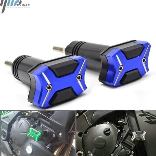 Motorcycle Frame Crash Pads Engine Case Sliders Protector motor shockproof Falling Protector For Yamaha MT-09 FZ-09 2015-2016