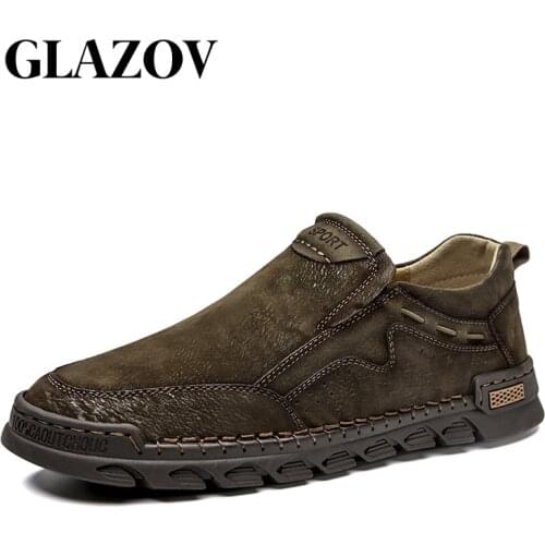 Leather Shoes Casual Sneakers Men Shoes Driving Comfortable Quality Leather Shoes Men Loafers Hot Sale Moccasins Tooling Shoes