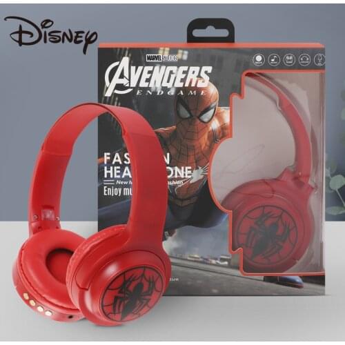 Marvel Original Headphone 5.0 Stereo Headset Link Computer Spider-Man Captain America Wireless Bluetooth Headset