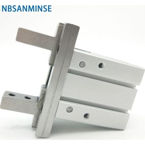 Pneumatic Gripper Parallel Style Air Gripper MHZ2 SMC Type Double Acting Compress Air Cylinder Automation Parts NBSANMINSE