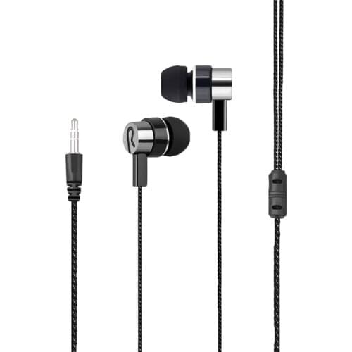 Headphones Braided Wiring In-ear Wired Earphone Noise Isolating Earbuds For Phone MP3 MP4 PC Game ONLENY 3.5mm Dynamic Headset