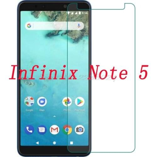 Smartphone 9H Tempered Glass for Infinix Note 5 NOTE5 X604 6" Stylus Protective Film Screen Protector cover phone