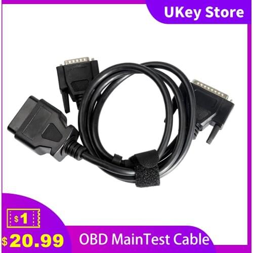 High Quality OBD MainTest Cable for Lonsdor K518ISE Key Programmer Car Diagnostic Tools Auto Key Programmer In Stock