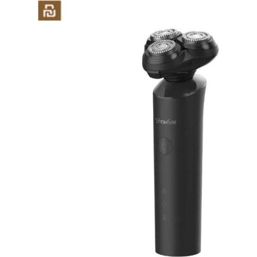 Youpin ShowSee Electric Shaver Mens Razor Beard Trimmer Shaving For Men 3 Blades Portable Beard Trimmer Cutting Machine