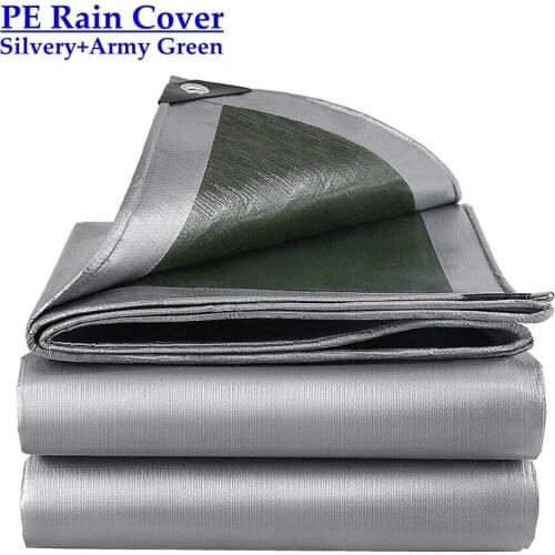 0.32mm PE Tarpaulin Rainproof Cloth Courtyard Succulent Plants Gazebos Waterproof Sunshade Net Garden Furniture Cover