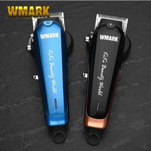 2021 WMARK New Electric Hair Clipper Professional Hair Cutting Machine USB Rechargeable Barber Hair Cutter Beard Hair Trimmer