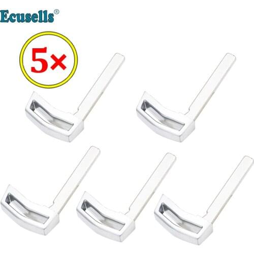 5pcs/lot Smart Prox Insert Remote Emergency Key Blade Blank for Hyundai Genesis G80 G90 2017 2018 uncut key blade