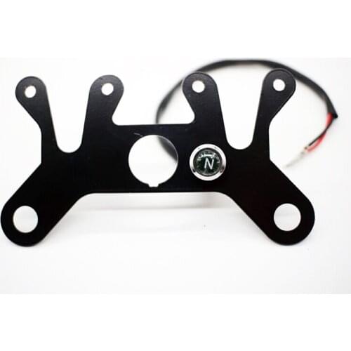 Motorcycle Accessories Motorbike Speedometer Odometer Tachometer Bracket&N Gear Light Motor Instrument Scooter Meter Support