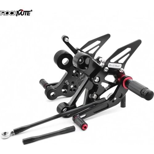 Yamaha Motorcycle Aluminum Footrest, Adjustable Motorcycle Pedals For Yamaha FZ-09 2009-2016 MT09 FZ09 CNC, MT-09