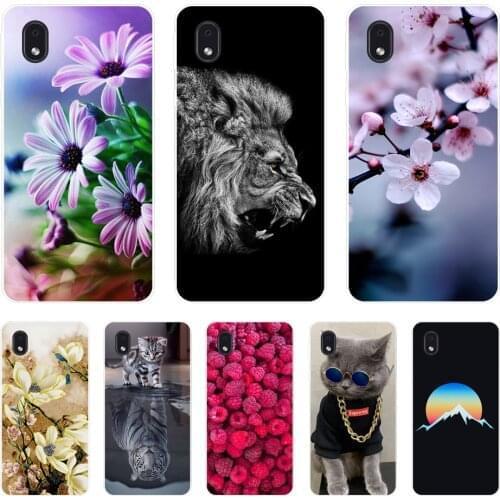 For Samsung Galaxy A01 Core Case Back Cover Soft Silicone TPU Phone Cases for Samsung A01 Core A 01 A01Core Case Coque Bumper