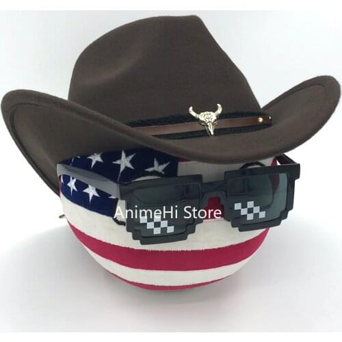 United States of America Ball and Western cowboy hat Doll USA countryballs plushies Cosplay Polandball Plush Toy for Gift 20CM