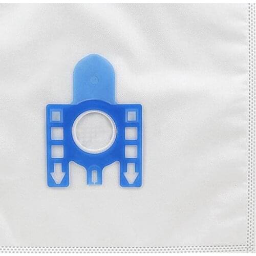 3D Efficiency Dust Bag Non-woven Bag with Filter, Fits for Miele S2110 S421I S456I S5261 S2111