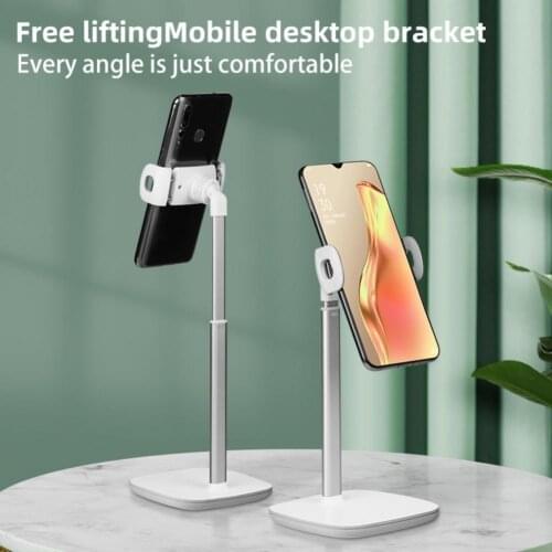 Hands-free Stable Desk Phone Steady Standing Holder with Charging Hole Phone Stand Universal for Watching TV