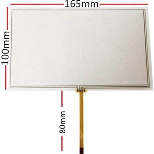 New 7 inch touch screen industrial control navigation display sewing machine knitting machine touch screen 165*100mm