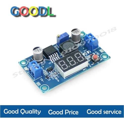 O fanfarrão da c.c. abaixou o módulo lm2596 DC-DC 4.0 40 40 v ao regulador de tensão ajustável de 1.25-37 v com o voltímetro con