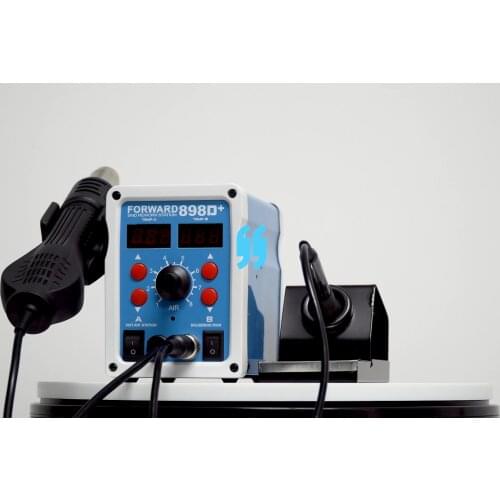 FORWARD 898D+ SMD Desoldering Stations With Hot Air Gun For Repairing Mobile Phones Lead-free soldering