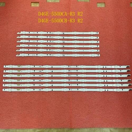 LED Backlight strip (12) for Samsung UE55H6350 UE55H6400 UE55H6500 UE55J6510 UE55H6670 UE55H6800 UE55J5000 UE55H6290 UE55J5200