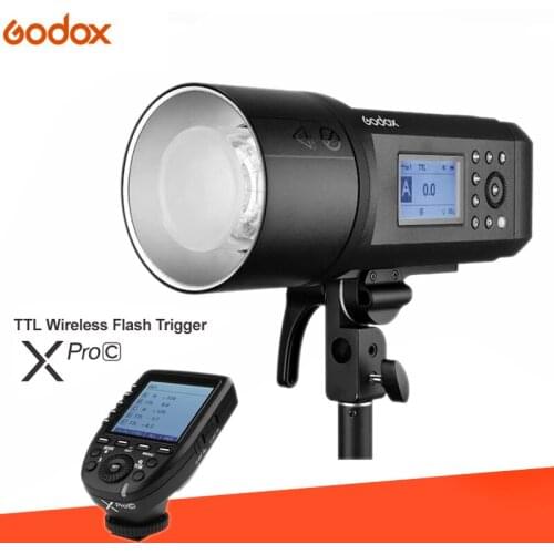Godox AD600Pro 600Ws TTL HSS Outdoor Flash Li-on Battery with Built-in Godox 2.4G Wireless X System For Canon 1100D 1000D 7D 6D