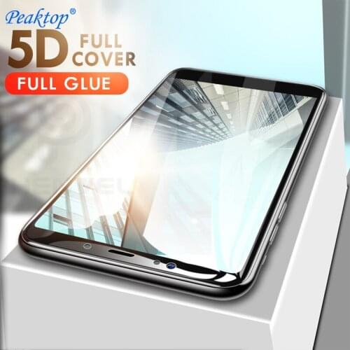 Fit tempered glass for samsung galaxy a7 a8 a9 2018 5d screen protector for samsung a7 2018 a9s a9 nano protective glass film