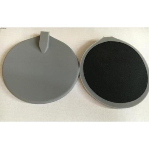 95*95 mm 10 Piece Round Silicon electrode pads circle tens carbon electrodes/silicone rubber electrodes pads for tens machine