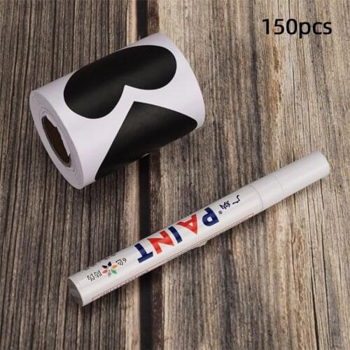 150pcs Jars for Spices Stickers Jar Labels Pantry Labels Kitchen Containers Organizers Waterproof Blackboard Spice Jar Jam Label