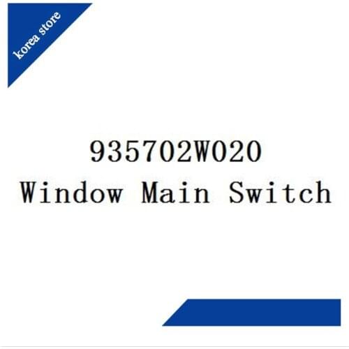 Front Power Window Main Switch Assembly 2013-2015 for Santa Fe OEM 935702W020 Left front glass lift switch