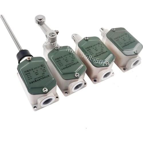 JLXK1-111 travel switch JLXK1-411 aluminum shell limit switch 311 with threaded micro-motion 511 limiter